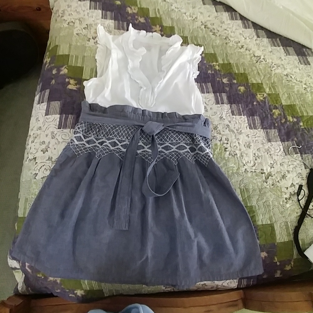 Current / Elliott smocked skirt